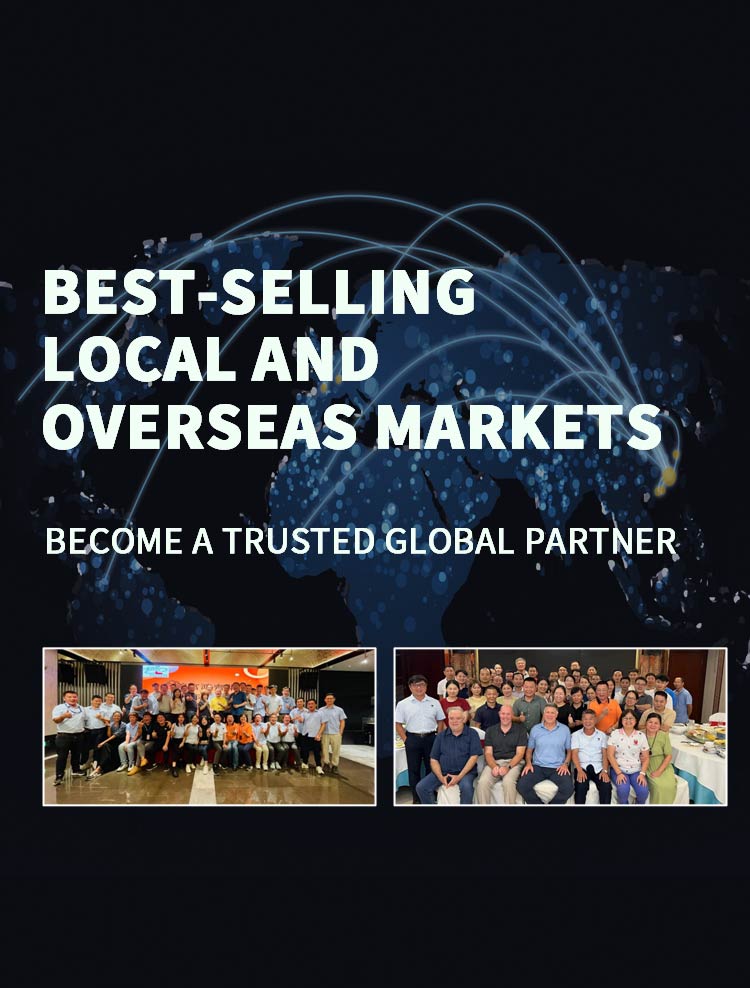 best-selling local and overseas markets,become a trusted global partner